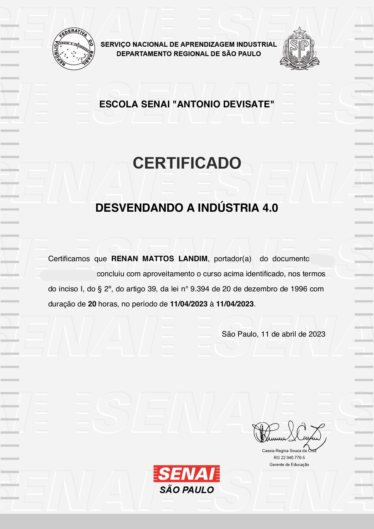 Certificado 1